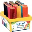 Boîte de 192 crayons de couleur - Corps hexagonal - 12 couleurs - Giotto photo du produit