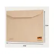 1000 Enveloppes MSP papier kraft - 85g - 162x229mm - Fenêtre 45x100mm - Pocheco photo du produit