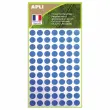 462 Pastilles de signalisation rondes,&Oslash; 8 mm, bleu, 100% recycl&eacute; photo du produit