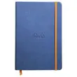 Carnet broché Rhodiarama A5 192 pages - couverture rigide - bleu - RHODIA photo du produit