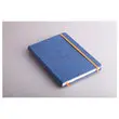 Carnet broch&eacute; Rhodiarama A5 192 pages - couverture rigide - bleu - Rhodia photo du produit