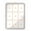 Vitrine d'ext&eacute;rieur magn&eacute;tique Premium Plus  - 9 x A4 - NOBO photo du produit