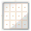 Vitrine d'extérieur magnétique Premium Plus  -12 x A4 - NOBO photo du produit