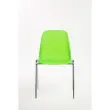 Chaise Charlotte translucide vert photo du produit