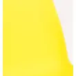 Chaise Charlotte translucide jaune photo du produit