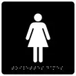 Plaque de signalisation - Femmes - PAVO photo du produit