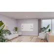 Tableau blanc sans cadre ESSENCE - Surface émaillée - 119,5 x 200 cm - Legamaster photo du produit