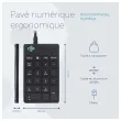 Pavé numérique filaire R-GO photo du produit