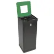 Poubelle de tri vert photo du produit
