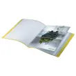 Protège-documents - A4 - 40 pochettes - Jaune - Leitz photo du produit