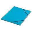 Trieur avec élastiques LEITZ 6 touches- 100% recyclé - Bleu photo du produit