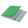 Trieur avec élastiques - 12 touches- 100% recyclé - vert - LEITZ photo du produit