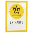 2 Cadres d'affichage adhésifs DURAFRAME - A4 - Jaune - Durable photo du produit