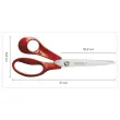 Ciseaux Fiskars Classic Universels gauchers 21cm photo du produit