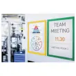 5 Cadres d'affichage magnétiques DURAFRAME MAGNETIC - A4 - Jaune - Durable photo du produit