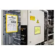 5 Cadres d'affichage magnétiques DURAFRAME MAGNETIC - A4 - Jaune - Durable photo du produit