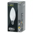 Ampoule LED flamme E14 5,5W 470LM 2700K opale photo du produit