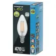 Ampoule LED flamme E14 4,2W 470LM 2700K claire photo du produit