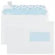 50 Enveloppes blanches C5 - 80g -  fenêtre 45x100 - bande siliconée - GPV photo du produit