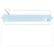 500 Enveloppes blanches 110x220 mm 75g bande silicon&eacute;e photo du produit