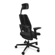 Siège DUO BACK ergonomique synchrone noir photo du produit
