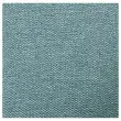 2 Fauteuils Tissu bleu clair piétement àroulettes montés photo du produit