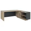 Bureau BARI Retour droit 180 cm chêne du bocage monté photo du produit