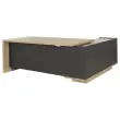 Bureau BARI 180 cm ch&ecirc;ne du bocage mont&eacute; photo du produit