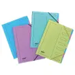 Trieur de documents pastel extensible - 7 compartiments - Avec élastique - EXTENDOS photo du produit