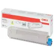 Toner OKI 45862837 - Jaune photo du produit