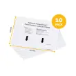 Feuilles de lubrification Performance+ - Fellowes photo du produit