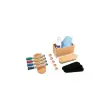 Kit d'accessoires Wooden pour tableau blanc - 17 pièces - Bois FSC® - Legamaster photo du produit
