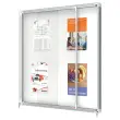 Vitrine d'int&eacute;rieur Premium Plus - Magn&eacute;tique - 12 x A4 - NOBO photo du produit