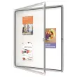 Vitrine d'extérieur magnétique - 4 x A4 - NOBO photo du produit
