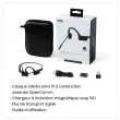 Casque sans-fil à conduction osseuse OpenComm2 - Bluetooth USB-C- noir photo du produit