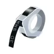 3 Rubans de marquage 3D Dymo 9 mm x 3 m Noir brillant photo du produit