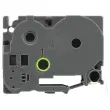 Ruban comp Brother TZE 641 18mm jaune impression noire photo du produit
