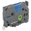 Ruban comp Brother TZE 531 12mm bleu impression noire photo du produit