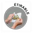 50 éTiquettes extrêmes polyéthylène Laser, Jet d'encre 209 x 291 mm photo du produit