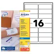 Etiquettes adresses Jet d'encre blanche 99.1 x 33.9mm photo du produit