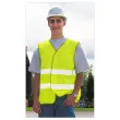 Gilet de sécurité jaune fluo - 2 bandes rétrofléchissantes - RG photo du produit