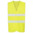 Gilet de sécurité jaune - 2 bandes réfléchissantes Taille 2XL photo du produit