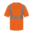 Tee-shirt de s&eacute;curit&eacute; XENON orange - Taille S- T2S photo du produit