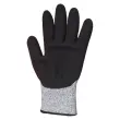 12 paires de gants manutention - Mousse nitrile SANDY - Taille 10 - Gris / noir - RG photo du produit