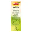 10 Lipton Barista Matcha Saveur Vanille Boisson &agrave; l'Avoine 10 Sticks photo du produit