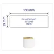 Rouleau de 110 étiquettes blanches 190x59 mm pour DYMO LW450 photo du produit