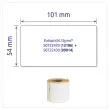 12 Rouleaux de 220 étiquettes blanches 101x54 mm pour DYMO LW 450 photo du produit