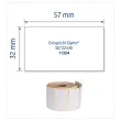 Rouleau de 1000 étiquettes blanches 57x32 mm pour DYMO LW 450 photo du produit