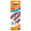 Recharge stylo bille 4 couleurs Smooth - Pointe moyenne - Bleu - BIC photo du produit