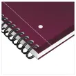 Cahier spirale Notebook A4+, 160p, 5x5, Oxford international Rouge photo du produit
